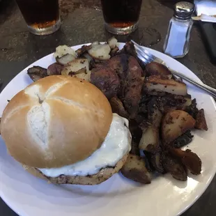 HUGE chicken sandwich  and let me tell you it was AMAZING