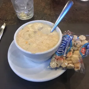 Cream of potato soup