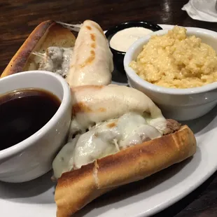 Killington's Dip with cheddar Serrano grits