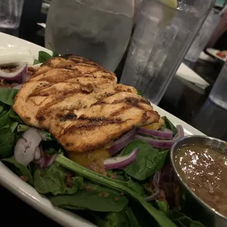 Salmon Spinach Salad