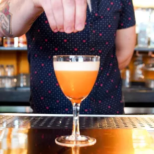 Killjoy offers custom cocktails and spirit-free selections.