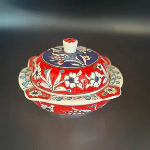 Handmade sugar bowl