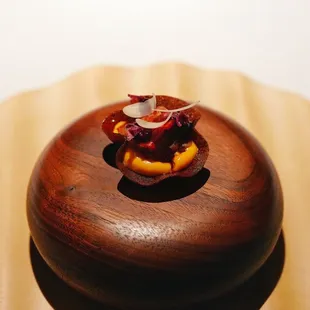 Buckwheat Maine Lobster｜Preserved Cherry｜Redbud Blossom