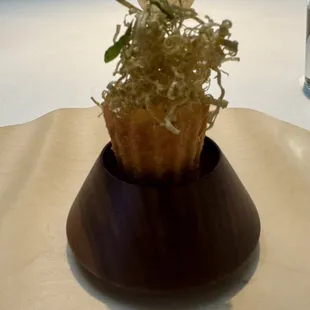 Croustade of Sturgeon