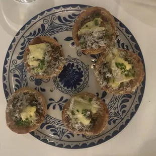 Mushroom tartlets