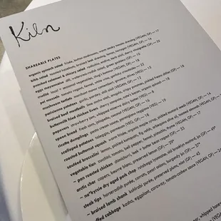 Extensive and creative menu. Built to try many tastes. Great atmosphere and service was top notch!