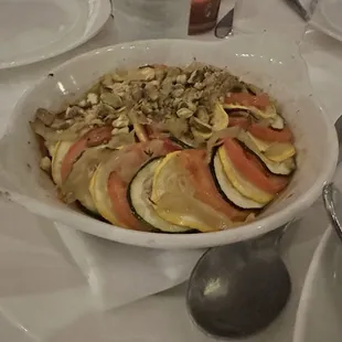 Vegetable tartine