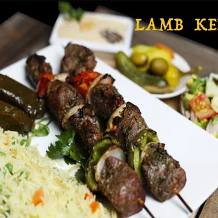 a variety of food on a plate