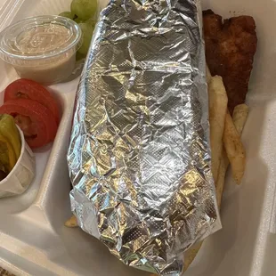 Crispy chicken plate!