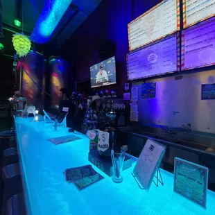 Bar and menu