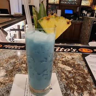 Blue Hawaiian - delicious!