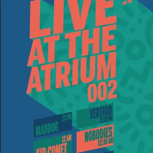 Event flyer