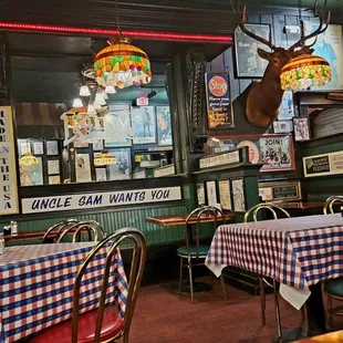 Inside dining