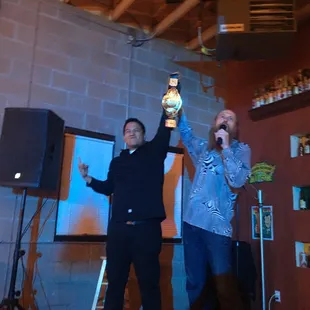 Ultimate Comedy FightClub winner Josh Fournier.