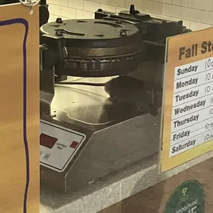 a sign for the kilwin's kitchen