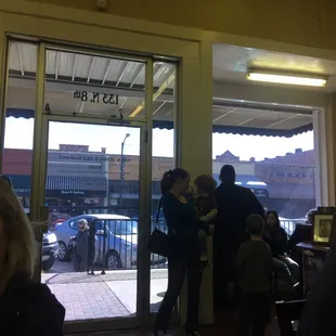 Always busy on Saturday mornings!