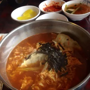 Spicy Ramen Noodle Bowl