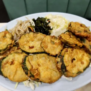Dinner@Kim Chee II Restaurant; 8/16/2023. Hubby David ordered, Zucchini, also you&apos;ll get a Big Bowl of Rice too. I&apos;d give them 4****.