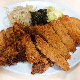 Meat Jun and Chicken Katsu