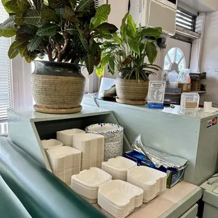 Take out containers