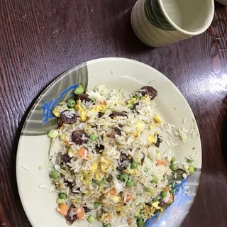 68. Chinese Sausage Fried Rice