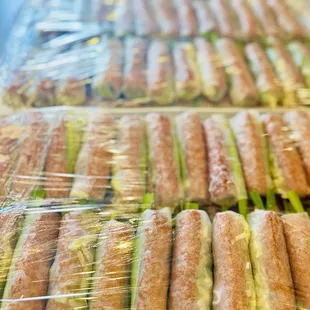 Nem nuong catering $2 each. 
Comes with sauce on the side.