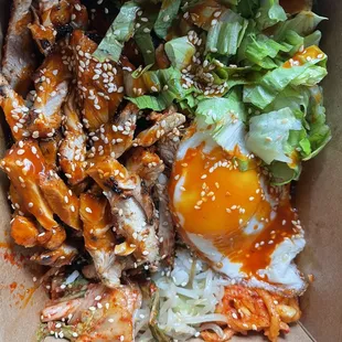Spicy Chicken Bibim Box