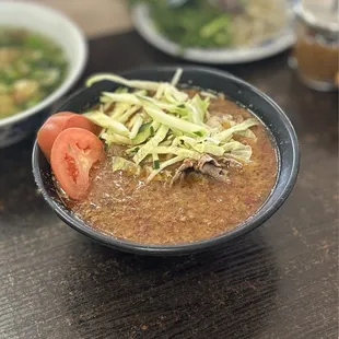 Hủ Tiếu Saté Bò: Beef Satay Sauce w/ Rice Noodle