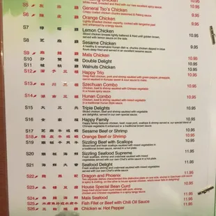 menu, sushi and sashimi