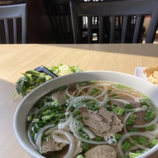 P2. Pho with Brisket and Meatball