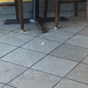 Dirty floor