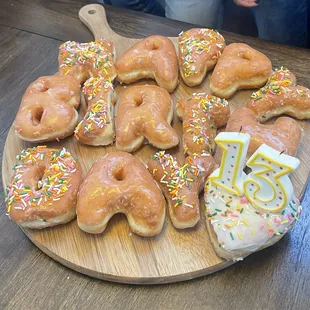 I bought these donuts for my daughter&apos;s 13th birthday. They were delicious . Great customer service :)