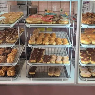 a variety of donuts