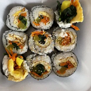 A1. Kimbap with Vegetables