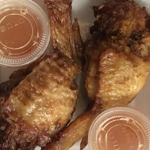 Stuffed Chicken Wings.