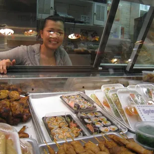 sushi and sashimi, interior