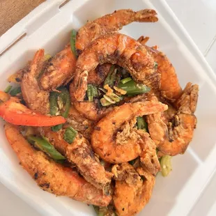 chicken wings and fried chicken, food