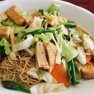 Noodles with tofu