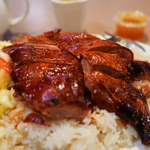 Roast Duck Over Rice