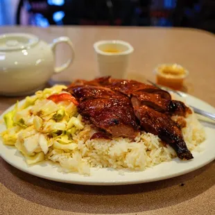 Roast Duck Over Rice