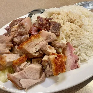 Roast Pork Over Rice