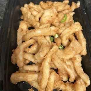 Deep Fried Squid with Spicy Salt