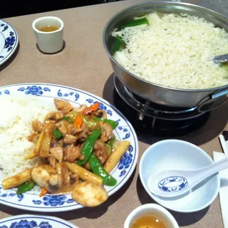 Sizzling Shrimp Soup