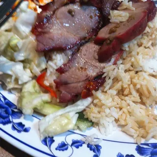 BBQ Pork Over Rice