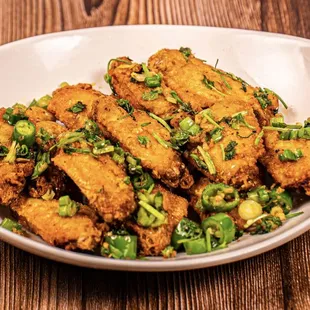 Salt &amp; pepper chicken wing