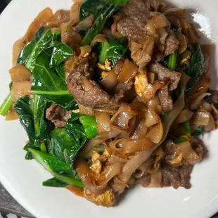 Beef chow fun no gravy