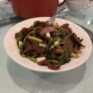 L31. Mongolian Beef Lunch Special