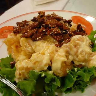 73. Shrimp Mayonnaise with Walnut