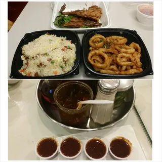 75. Fresh Squid with Salt and Pepper