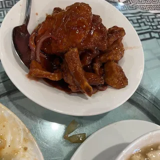 90. Peking Style Pork Chop